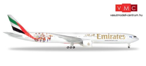 Herpa 530880 Boeing 777-300ER Emirates - Hamburger SV - A6-EPS (1:500)