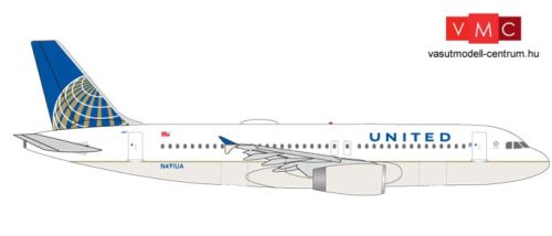 Herpa 531252 Airbus A320 United Airlines - N491UA (1:500)