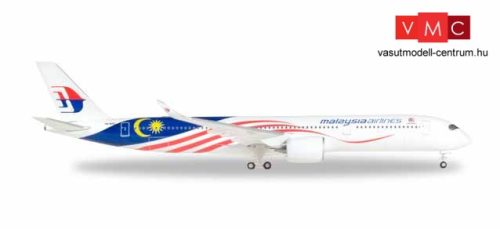 Herpa 531344 Airbus A350-900 Malaysia Airlines - Negaraku livery - 9M-MAC (1:500)