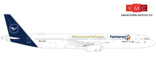 Herpa 531979 Airbus A321 Lufthansa - Fanhansa Mannschaftsflieger (1:500)