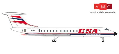 Herpa 532945 Tupoljev TU-134A CSA - Czechoslovak Airlines (1:500)