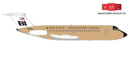 Herpa 533003 British Aerospace BAC 1-11-200 Braniff International Jelly bean Ochre (1:500)