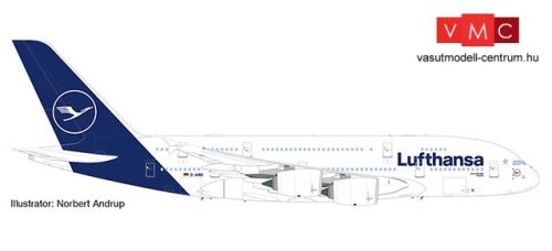 Herpa 533072 Airbus A380 Lufthansa 2018 (1:500)