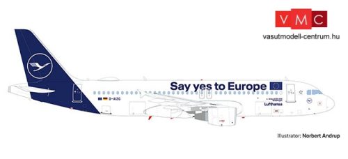 Herpa 533614 Airbus A320 Lufthansa, Say yes to Europe Sindelfingen (1:500)
