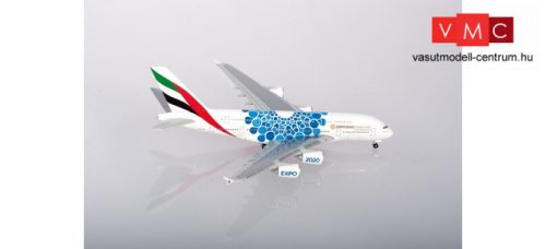 Herpa 533713 Airbus A380 Emirates, Expo 2020 Dubai Mobility Livery (1:500)