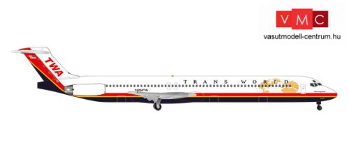 Herpa 533737 McDonnell Douglas MD-83 TWA - Trans World Airlines Spirit of Long Beach (1:500)