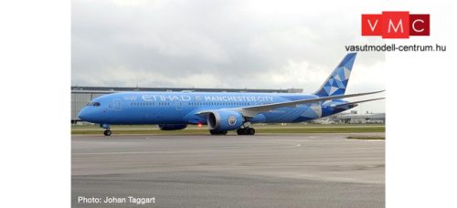Herpa 534239 Boeing B787-9 Dreamliner, Etihad Manchester City (1:500)