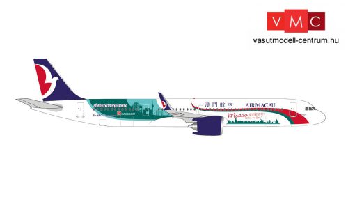 Herpa 534444 Airbus A321neo Air Macau, B-MBQ Macao welcomes you (1:500)