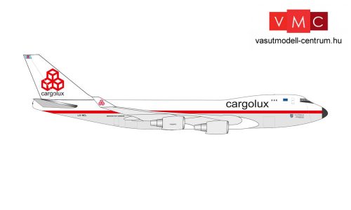 Herpa 534864 Boeing 747-400ERF Cargolux Retro (1:500)