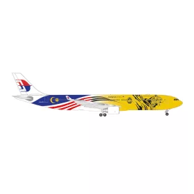   Herpa 535359 Airbus A330-300 Malaysia, Harimau Malaya (1:500)