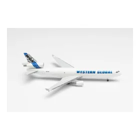   Herpa 535434 McDonnell-Douglas MD-11F Western Global Airlines (1:500)