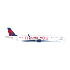 Herpa 535519 Airbus A321 Delta Air Lines - Thank you (1:500)