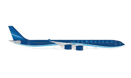 Herpa 535762 Airbus A340-600 Azerbaijan Airlines (1:500)