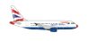 Herpa 535786 Airbus A318 British Airways Flying Start (1:500)