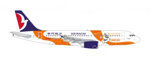 Herpa 536042 Airbus A320 Air Macau Cicade de M. - MCI (1:500)