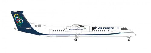 Herpa 536080 Bombardier Q400 Olympic Air (1:500)