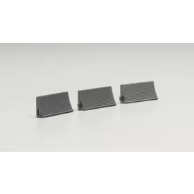 Herpa 536165 Hajtómű légsugárterelő panelek, 20 db - Jet blast deflectors (1:500)