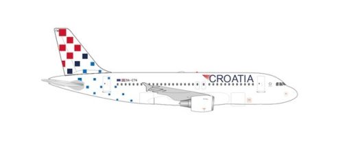 Herpa 536264 Airbus A319 Croatia Airlines – 9A-CTN “Osijek” (1:500)