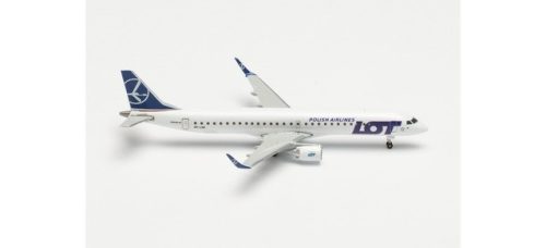 Herpa 536325 Embraer E195 LOT Polish Airlines – SP-LND (1:500)