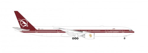 Herpa 536561 Boeing 777-300ER Qatar 25 Years (1:500)