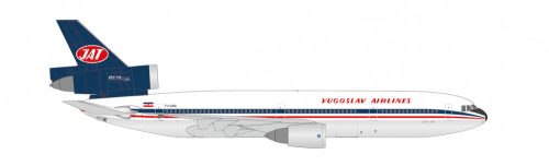 Herpa 536585 McDonnell-Douglas DC-10-30 JAT, YU-AMA Nikola Tesla (1:500)