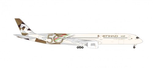 Herpa 536622 Airbus A350-1000 Etihad Year 50th (1:500)