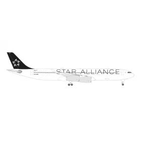 Herpa 536851 Airbus A340-300 Lufthansa Star Alliance (1:500)