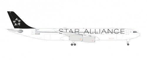 Herpa 536851 Airbus A340-300 Lufthansa Star Alliance (1:500)