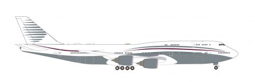 Herpa 536899 Boeing 747-8 BBJ Qatar Amiri Flight (1:500)