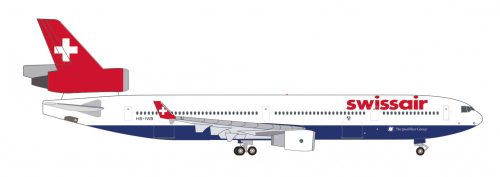 Herpa 537087 McDonnell-Douglas MD-11 Swissair Qualiflyer (1:500)