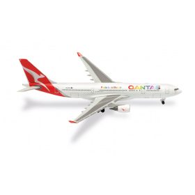 Herpa 537148 Airbus A330-200 Qantas Pride (1:500)