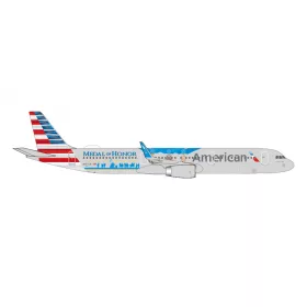 Herpa 537162 Airbus A321 American Medal of Honor (1:500)