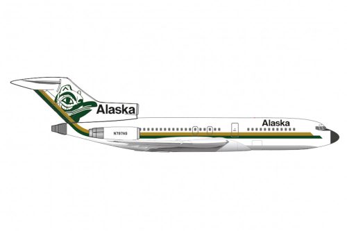 Herpa 537292 Boeing B727-100 Alaska Totem Pole (1:500)