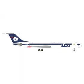 Herpa 537322 Iljusin IL-62M, LOT Polish Airlines (1:500)