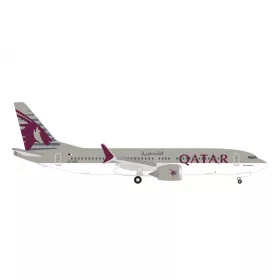 Herpa 537384 Boeing 737 Max 8, Qatar Airways (1:500)