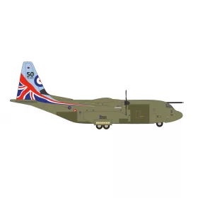 Herpa 537445 Lockheed C-130, J 47 Sqd Herc. 50 Years (1:500)