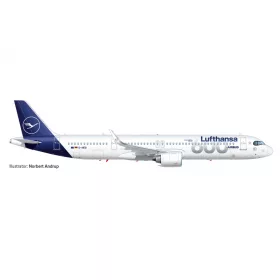 Herpa 537490 Airbus A321neo Lufthansa 600th Airbus (1:500)