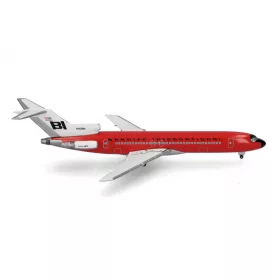 Herpa 537551 Boeing B727-200 Braniff Solid Red (1:500)