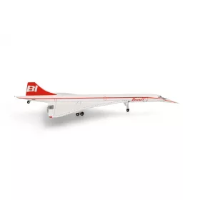 Herpa 537575 Concorde Braniff nose down (1:500)