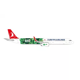 Herpa 537681 Airbus A321 Turkish Airlines Bio Fuel (1:500)