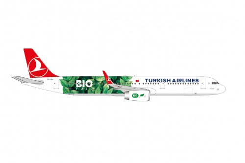 Herpa 537681 Airbus A321 Turkish Airlines Bio Fuel (1:500)