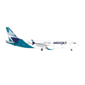 Herpa 537803 Boeing B737 Max 8 Westjet (1:500)