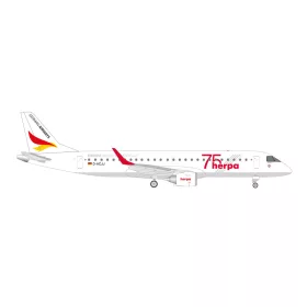   Herpa 537940 Embraer E190 German Airways Herpa 75 Years (1:500)
