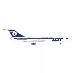Herpa 538121 Tupoljev TU-154M LOT Polish Airlines (1:500)