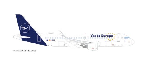 Herpa 538176 A320 Lufthansa Yes