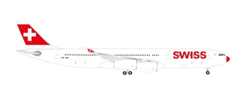 Herpa 538183 A340-300 Swiss LxAirDeer