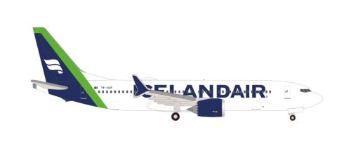 Herpa 538466 Boeing 737 Max 8 Icelandair green (1:500) repülőgép modell