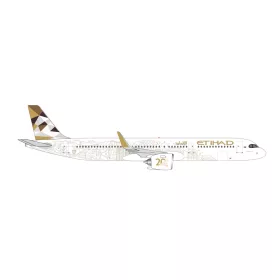   Herpa 538473 Airbus A321neo Etihad 20th Anniversary (1:500) repülőgép modell