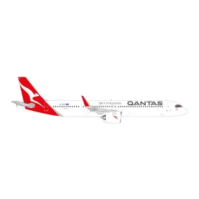   Herpa 538497 Airbus A321XLR Qantas (1:500) repülőgép modell