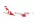 Herpa 538701 Airbus A319 Air Canada Rouge (1:500)